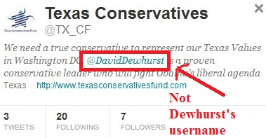 Dewhurst Super PAC is always factually incorrect